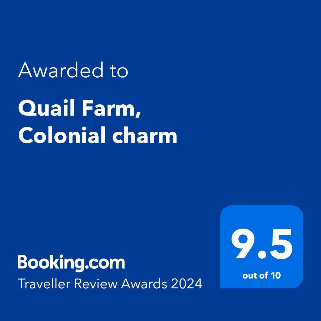 Quail Farm, Colonial Charm Bed & Breakfast Nelson Dış mekan fotoğraf